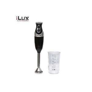 Ilux Mixeur Plongeant - LX-502HB - 180W - Noir- Garantie 24 Mois