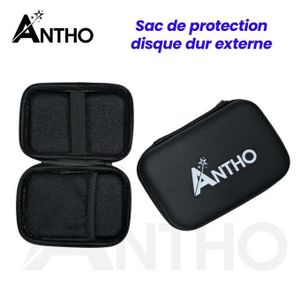 ANTHO Sac De Protection Pour Disque Dur Externe