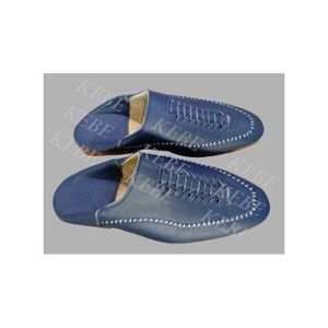 PREMIUM Babouche Cuir 3D