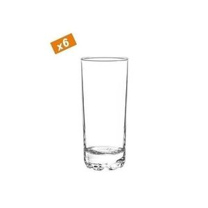 Lot De 6 Verres A Eau - Transparent