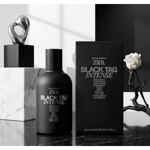 Zara Héritage Sélection - BLACK TAG INTENSE - Eaux De Parfum -  HOMME - 100ML 