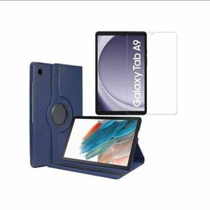 Samsung Coque Galaxy Tab A9 Bleu + 1 Anti-choc