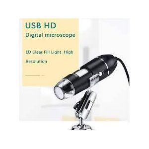 Caméra De Microscope Numérique 1600X, 3 En 1, USB Type-C, Microscope électronique Portable Pour La Soudure