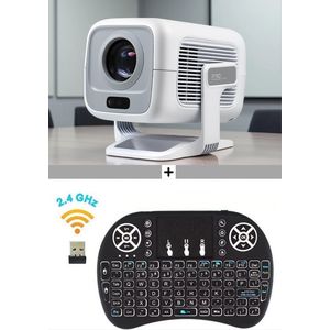 Mini Projecteur Android + Mini Clavier Sans Fil i8