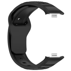 Autre Bracelet de Rechange Confortable en Silicone Sport pour Xiaomi Mi Band 8 Pro / 9 Pro / 10 Pro & Redmi Watch 4 / 5 / 6  - Noir