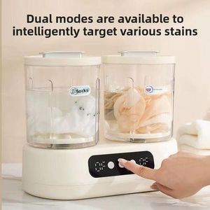 Mini Lave-Linge Portable Pliable – Machine à Laver Électrique Semi-Automatique Multifonction