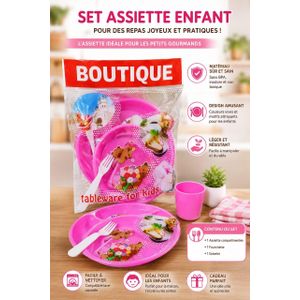 : Set Assiette Enfant