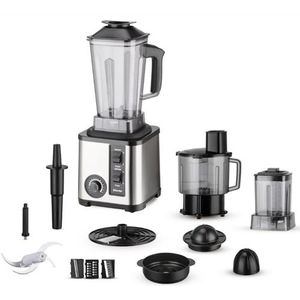 Nasco Mixeur Professionnel - NAS-BLMF975-TMT - 2 L - 8 En 1 - 220-240V - 1000W - 4Pcs/Ct