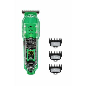 Mode Tondeuse Rechargeable Professionnelle – Nouveau Modèle Transparent Design LED