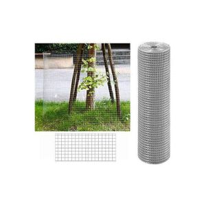 GRILLAGE GALVANISÉ SOUDÉ CARRÉE 1M X 25 M