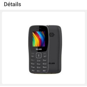 VILLAON Téléphones basique - 2sim