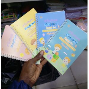 4 Cahiers D'apprentissage Pour Enfants De 3 Ans+