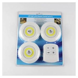  Ampoule 3 En 1 -3lumières LED Avec Télécommande Sans Fil