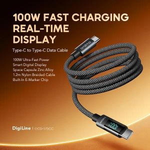 Câble Oraimo Digiline 100W Fast Charging