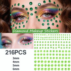 Stickers Maquillage Yeux Diamant(brouillard)