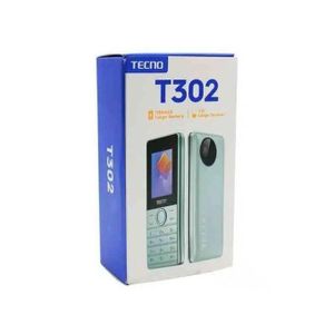 Tecno T302 - Petit Téléphone Portable - 2.0"Pousses - 2 Puces - Batterie 1150mAh - Torche