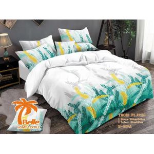 Belle  Lot de 1 Draps et 2 Taies - Confort et Élégance pour Lit 3 Places