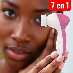 Brosse electrique nettoyant visage performant 7 en 1 - Révélez l’éclat naturel de votre peau en quelques minutes