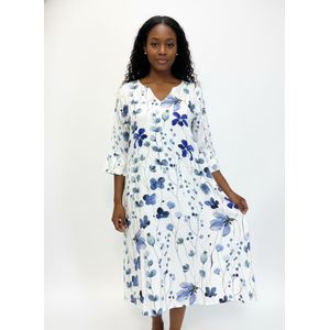 Robe imprimée pour femme – Style décontracté / Soirée – ZK180004