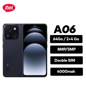Itel A06 NOIRE – 64/2+4 Go – 8MP/5MP – Dual SIM – 4000mah