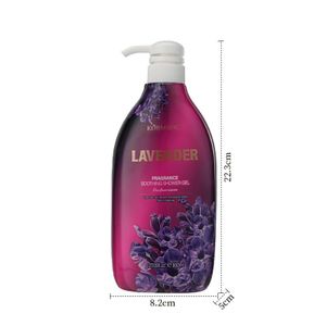 KORMESIC Gel douche apaisant et rafraîchissant à la lavande – 800 ml