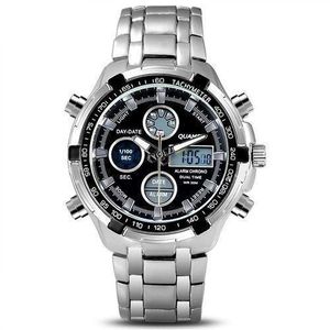 Quamer Montre Homme Quamer- Gris