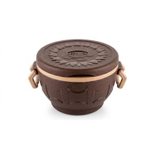Eskimo Thermos , Glacière Thermos Alimentaire 10L -Marron