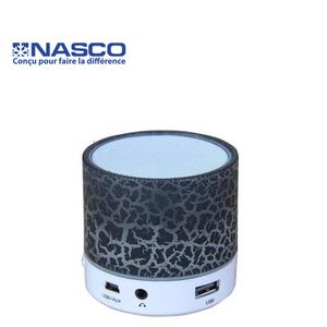 Nasco Enceinte bluetooth portable H-30 - USB ,Radio FM ,AUX, MIC