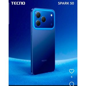 Tecno SPARK 50 - 128Go+4Go (12 RAM EXTENXIBLE) - Batterie 6700mAh - 50MP AI Cam b