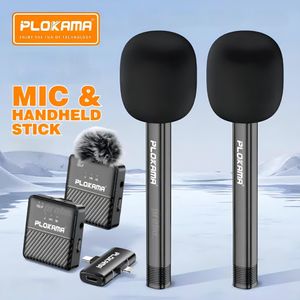 PLOKAMA Micro Professionnel WM-60 - Pack Interview pour iPhone & Android