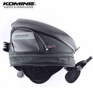 Komine Sacoche de réservoir UNIVERSELLE  / Sacoche de selle moto aimantée