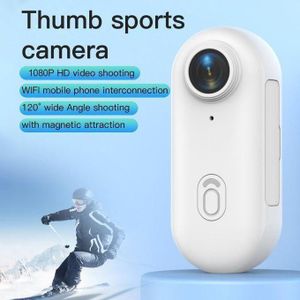 Gn Mini Caméra de Sport / Action Cam Ultra-Compacte 1080P HD – Connexion WiFi & Fixation Magnétique