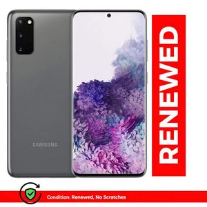 Renewed Samsung Galaxy S20 Smartphone Android RAM 12 Go + ROM 128 Go 6,2" Gris cosmique Smartphone