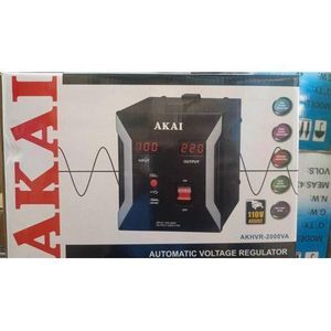 AKAI Stabilisateur Automatique De Tension Numérique 2000VA Avec Port USB