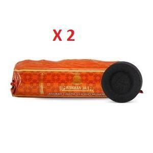 Al Fakher Rondelles De Charbon Pour Brûler auto-allumant encens 2 paquets de 5 pièces 