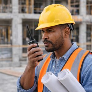 Casque de Sécurité de Chantier Bleu – Protection Professionnelle Ajustable