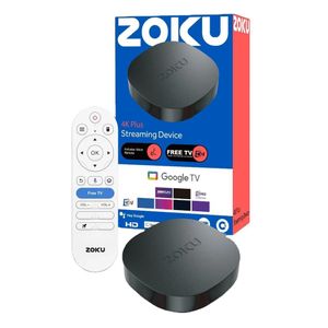 Zoku Box Android 4Go/32Go Android 14 - 4K Plus- Commande Vocale 