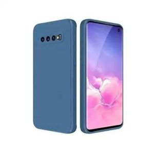 Coque En Silicone Compatible Samsung Galaxy S10 Plus - BLEU