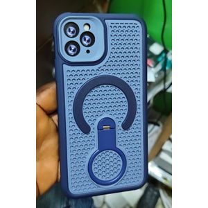 Coque iphone 11 pro Max bleu P12 