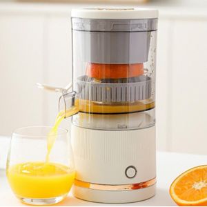Presse-Agrumes / Jus Electrique Portable Rechargeable Pour Fruits Frais (oranges, citrons, etc.), Mixeur - Broyeur - Blender - Puissant - 7.4V – Séparation Jus et Pulpe – 90% d'Extraction