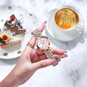 Chenxi Montre Femme, De Luxe Élégante En Acier Inoxydable, Bracelet Simple -CH091 BN