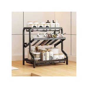 Agréable Étagère à épices De Cuisine Support De Rangement De Cuisine, Support à Condiments,