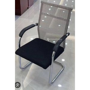 Chaises de visiteur fauteuil de bureau noir marron 10