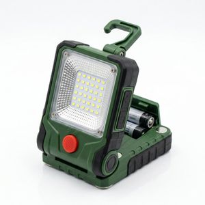 Lampe de Travail Multifonction ZJ-869-A Rechargeable - Projecteur LED Rotatif à 180° avec Aimant & Crochet - Idéal Bricolage & Garage