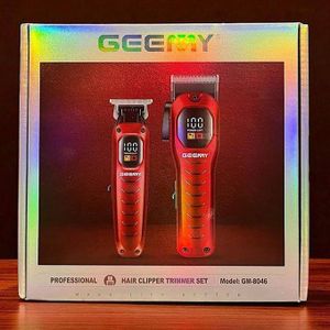 Geemy TONDEUSE RECHARGEABLE PROFESSIONNEL PUISSANTE GM-8046 2en1