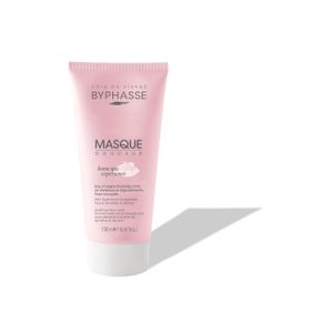 BYPHASSE – Masque Douceur Visage – Eau Thermale & Rose Musquée – Peaux Sensibles à Sèches – 150ml