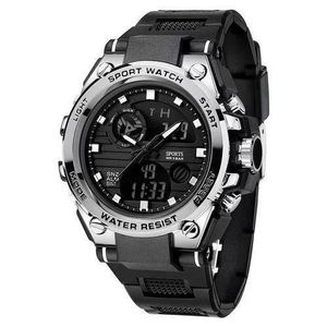 OVO TOUMI Toumi Calendar Sport Montre à Quartz étanche Pour Hommes Argent