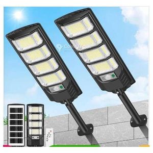 DEUX (2) Puissant Lampadaire solaire pour extérieur , indice de protection IP65, pour balcon et route