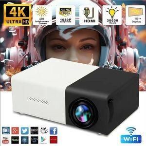 Video Mini Projecteur LED, Mini Projecteur Portable Pour Home Cinéma, Projecteur De Voyage Multifonction HD 1080p Pour Intérieur Et Extérieur, Pour Fêtes à Domicile, Lieux De Divertissement Et Loisirs En Plein Air