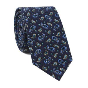 Fashion & Style Cravate Slim 100% Coton